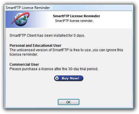 O problema com o registro de software