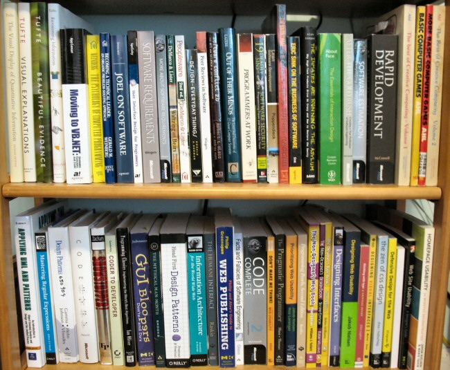 Os programadores não leem livros – mas o senhor deveria ler