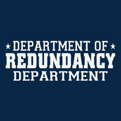 Departamento de Declaração Departamento de Redundância