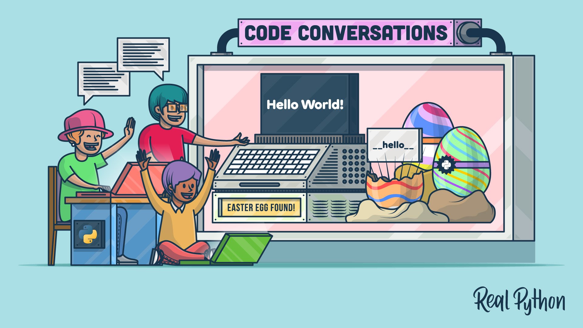 Encontrando os ovos de Páscoa do Python