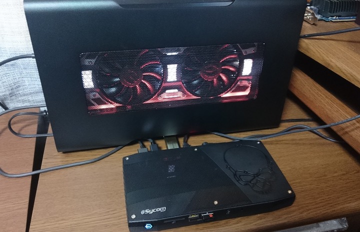 Thunderbolting da placa de vídeo