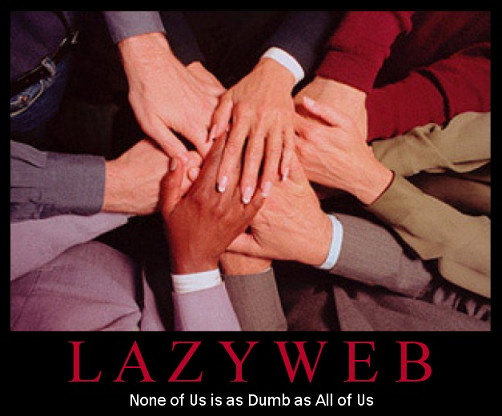 Chamada da Lazyweb