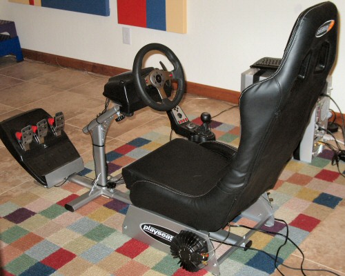 Meu equipamento de simulação de corrida