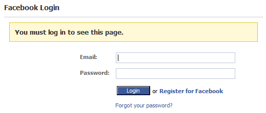 Removendo a barreira do login