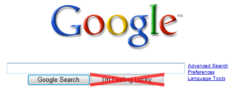 O erro número um da interface do usuário do Google