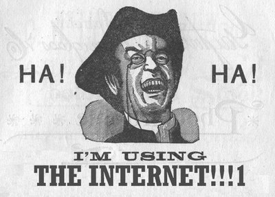 Agora o senhor está competindo com a Internet